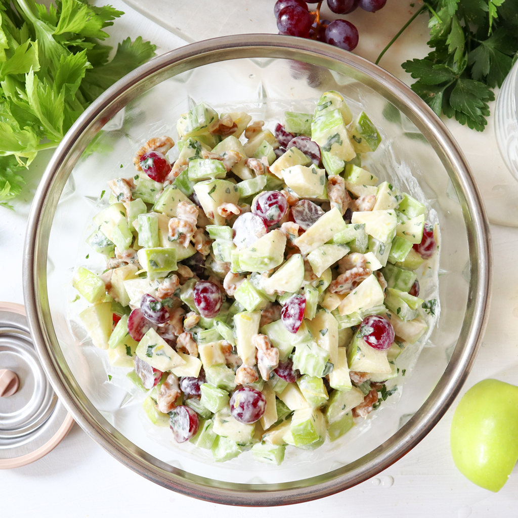 Refreshing Waldorf salad