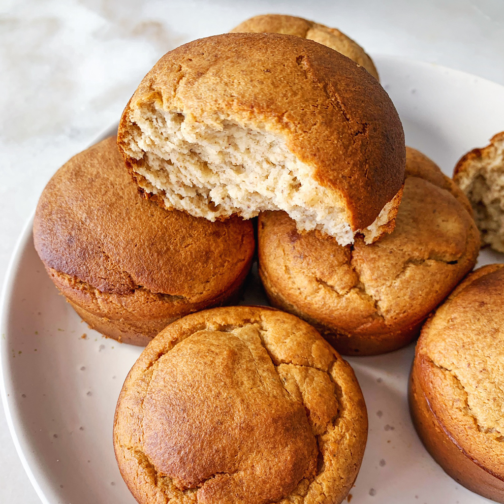 Banana Flax Blender Muffins