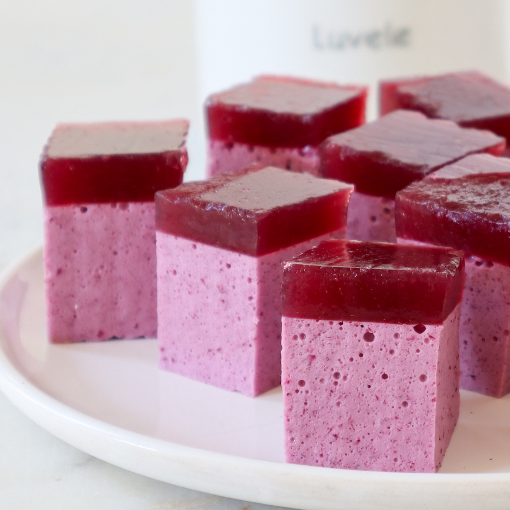 Gut loving berry yogurt gummies