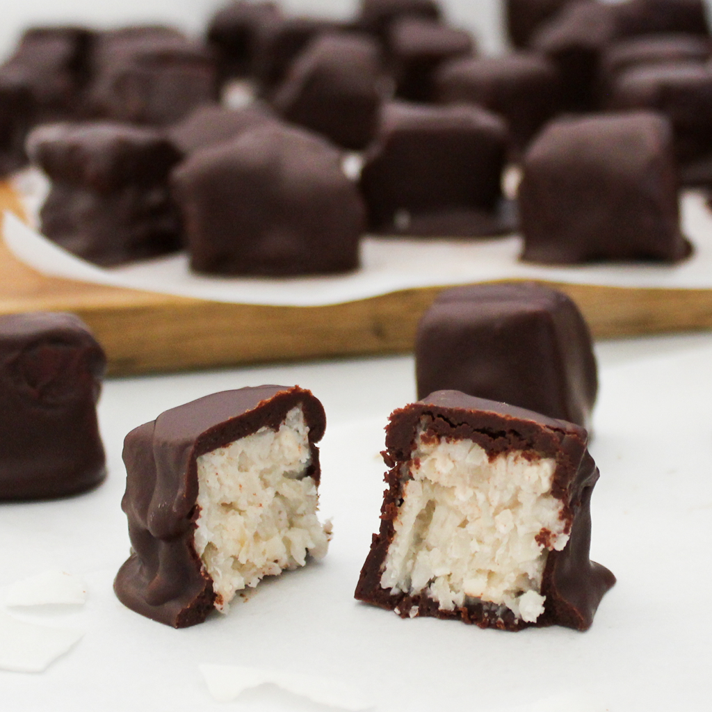 Healthy Paleo Bounty bars (Mound Bars)