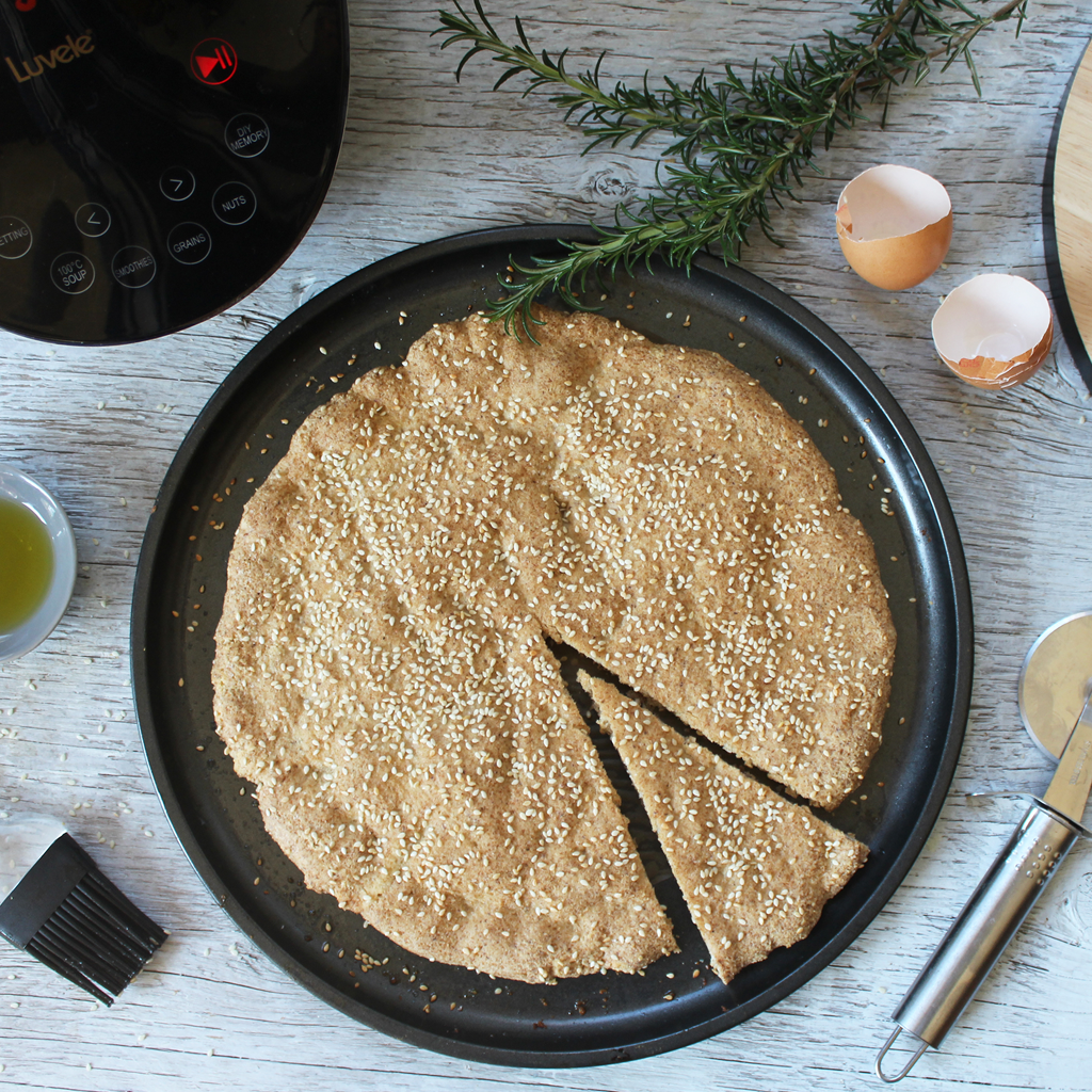 Grain free focaccia bread