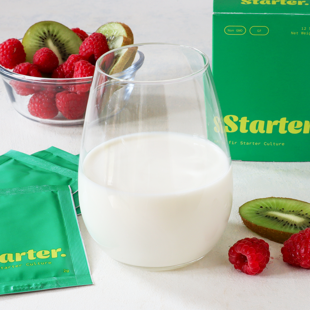 Milk kefir 