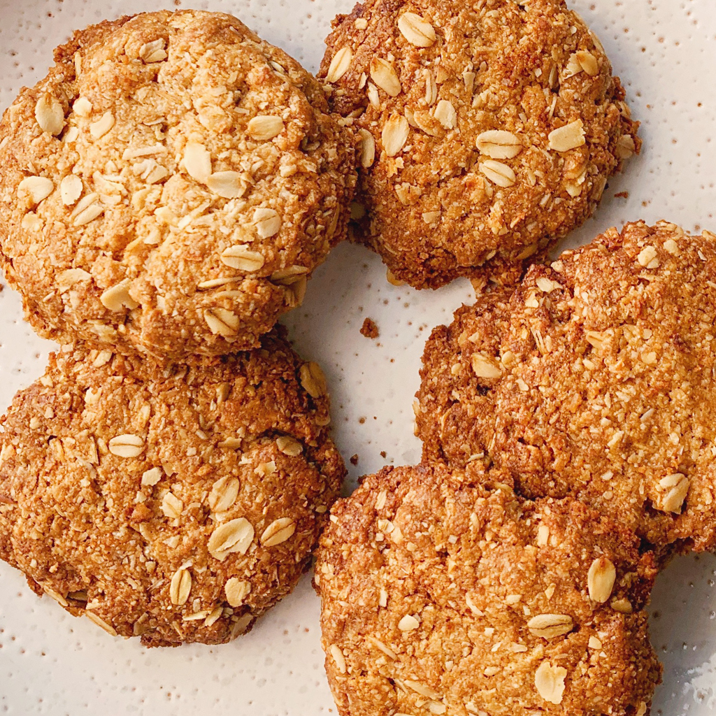 One bowl blender coconut oat cookies