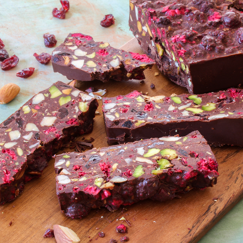 Healthy rocky road (vegan & paleo)