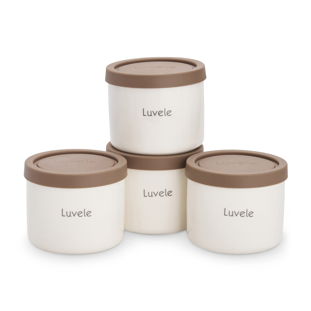 Luvele Pure Yogurt Maker | 4x 400ml (4x 13.5oz.) Jars 1.5L Capacity