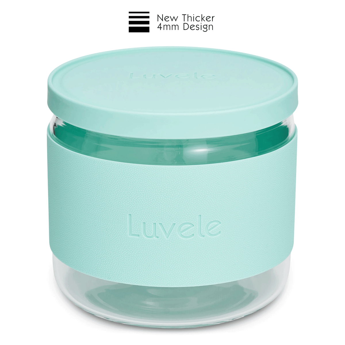 2L Glass Container 4mm Thickness Compatible with Pure Plus Yogurt Maker