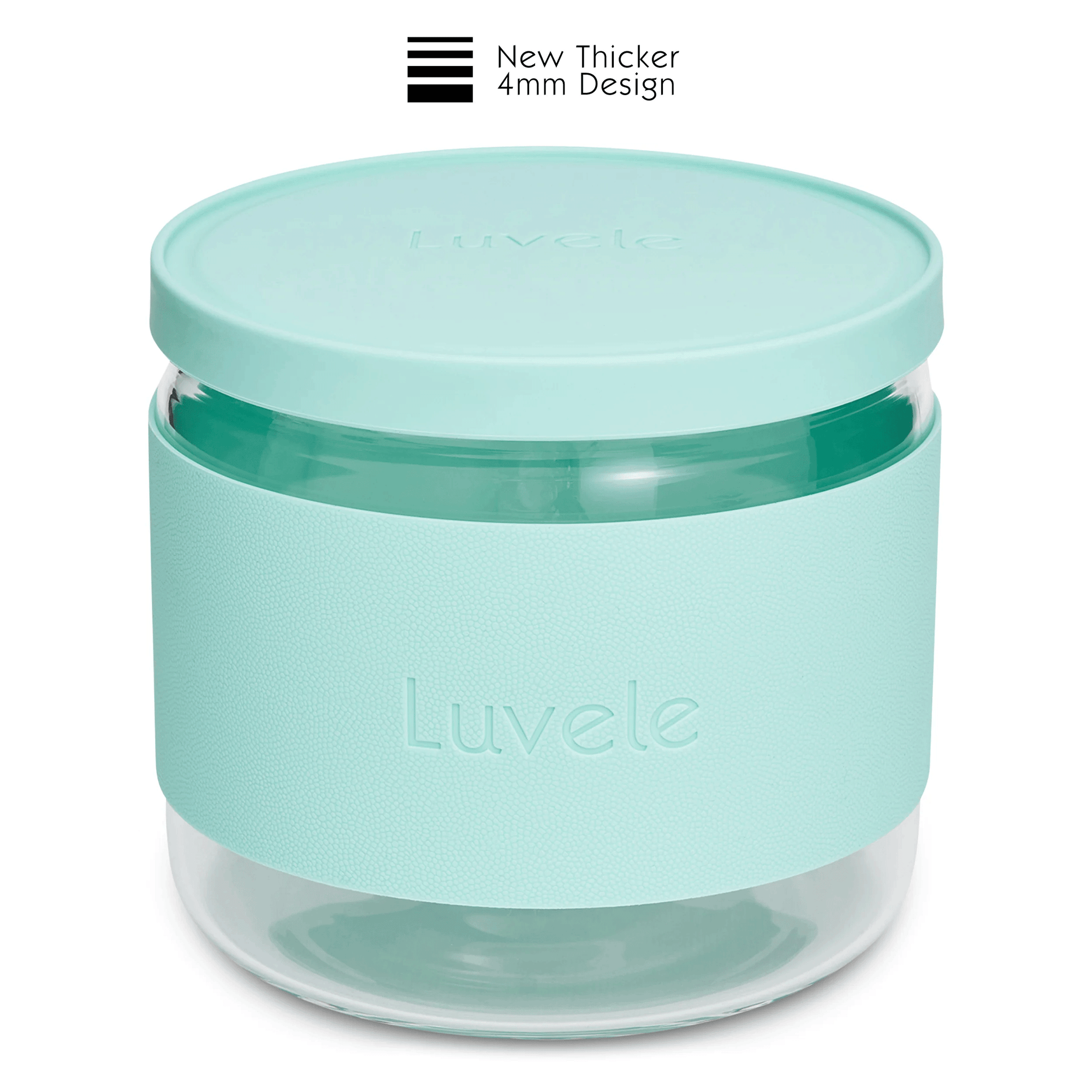 2L Glass Container 4mm Thickness Compatible with Pure Plus Yogurt Maker