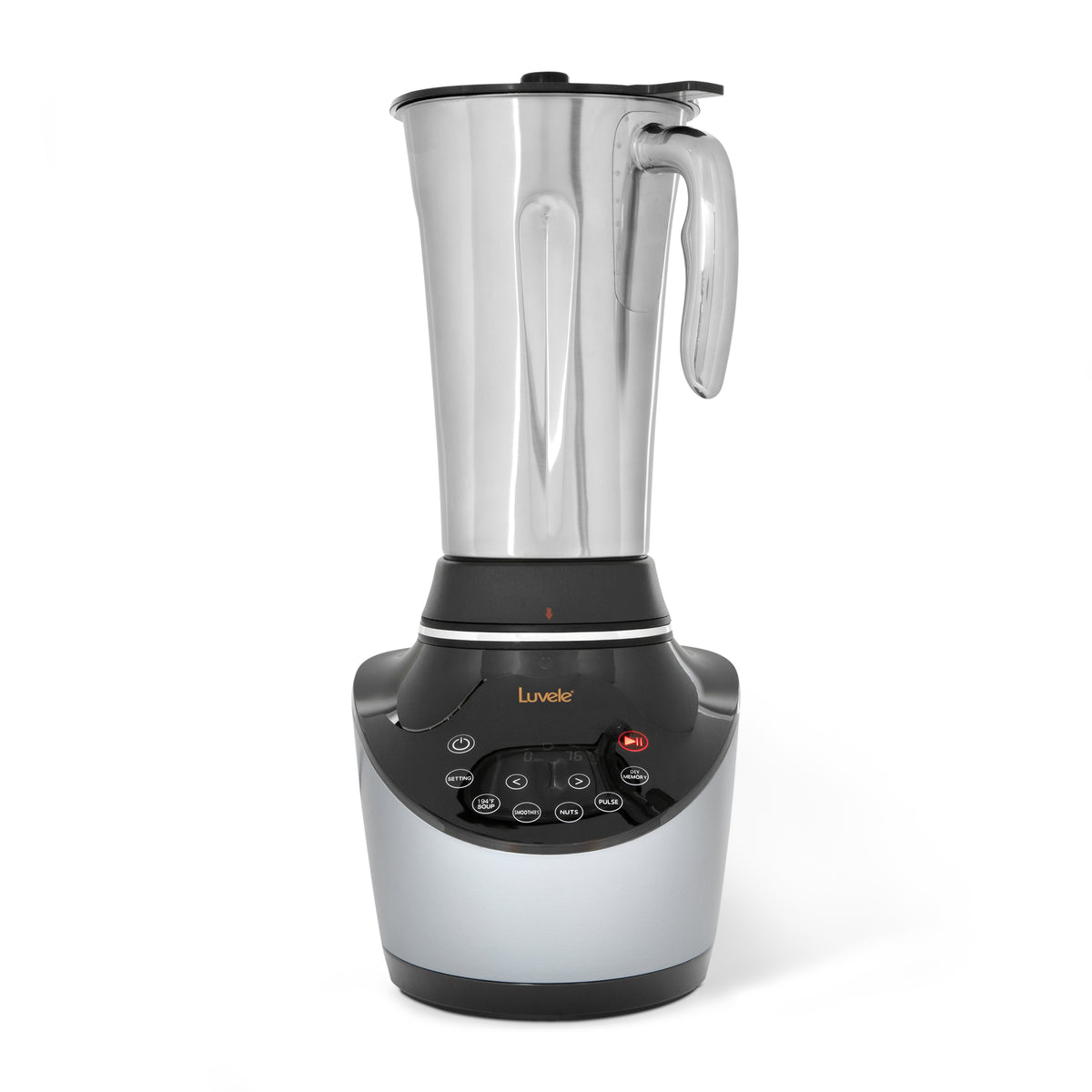 PRE-ORDER Luvele Vibe Stainless Steel Blender | Premium Stainless Steel Pitcher | High Speed Blender PRE-ORDER