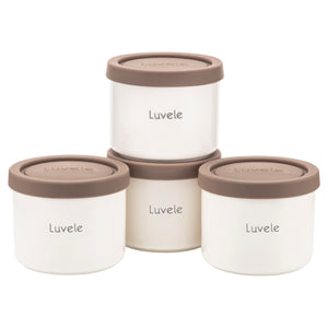 Luvele Pure Yogurt Maker | 4x 400ml (4x 13.5oz.) Jars SCD & GAPS DIET | 1.5L Capacity