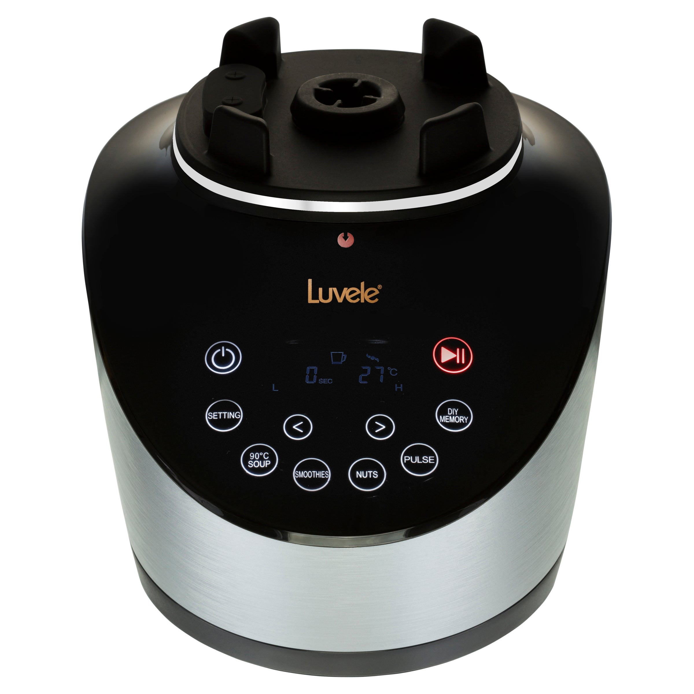 Luvele High Speed Blender with 2.1qt BPA Free Pitcher
