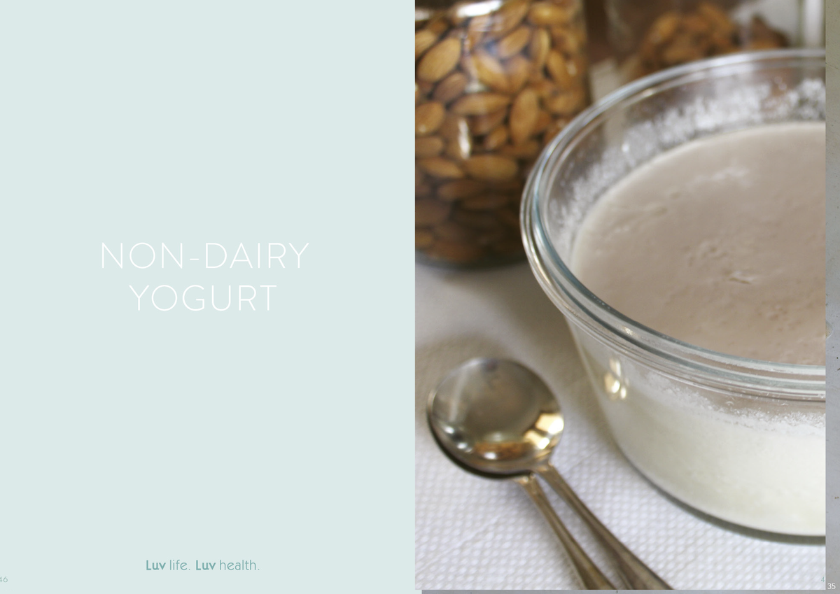The Luvele 24 Hour Yogurt Recipe E-Book
